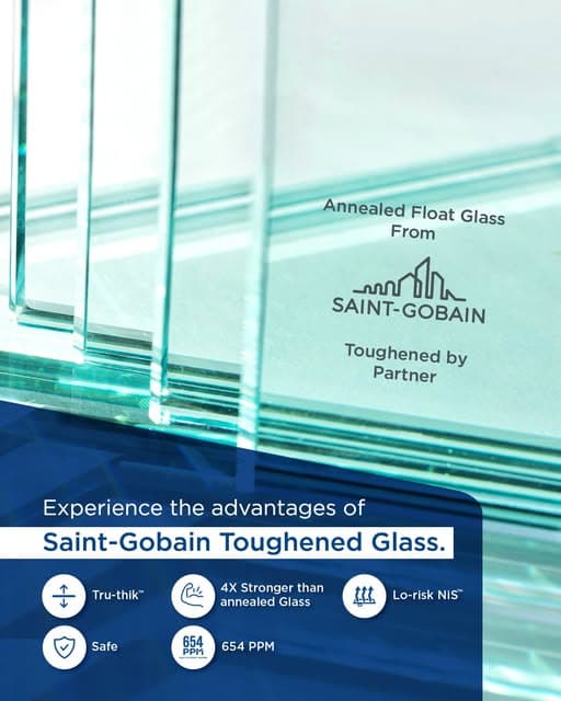 Saint-Gobain toughened glass product information