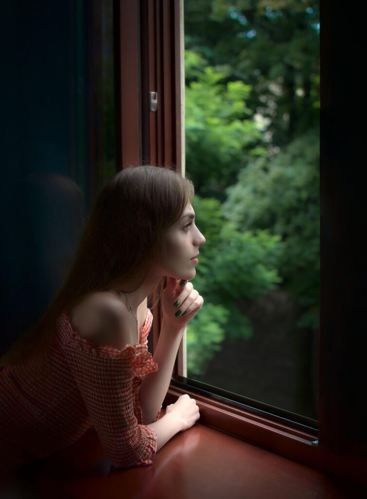 girl, window, beauty, cover, hands, dreamy, flashback, thinks, thoughtfulness, reflection, the delicacy, lady, gentleness, portrait, woman, model, hair, girl, window, window, window, window, window, dreamy, flashback, woman, woman, model